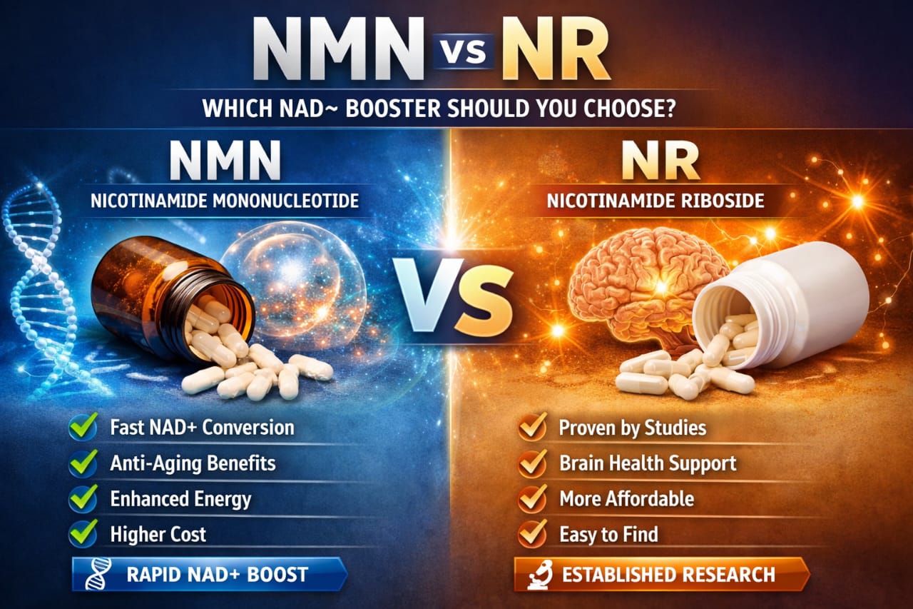 NMN vs NR Which Nad Booster should you choose in 2026